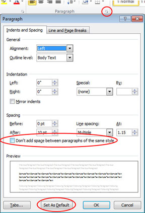 Microsoft Word Formatting Tips – South Jersey Techies