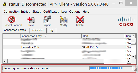 cisco vpn client windows 8.1 compatible numbers