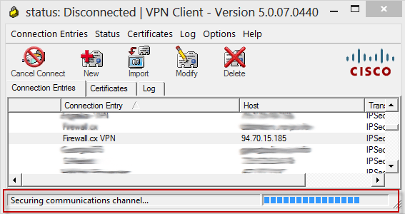 cisco vpn client windows 10 error 442