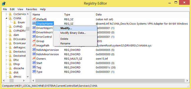 cisco systems vpn client