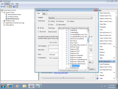 Use Windows 7 Event Viewer to track down issues that cause slower boot ...