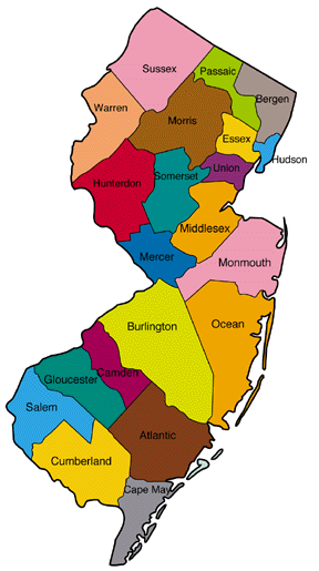 new jersey area code