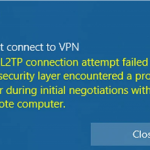 L2TP VPN Connections Break as part of January 2022 Patch Tuesday